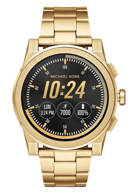 michael kors mens watches waterproof|Michael Kors smart watch men's.